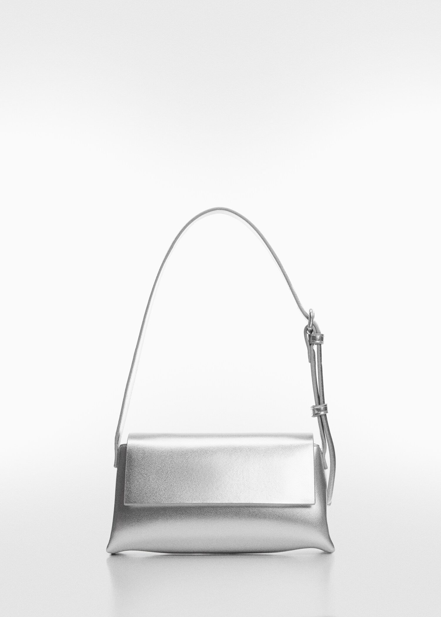 Sac argenté Mango