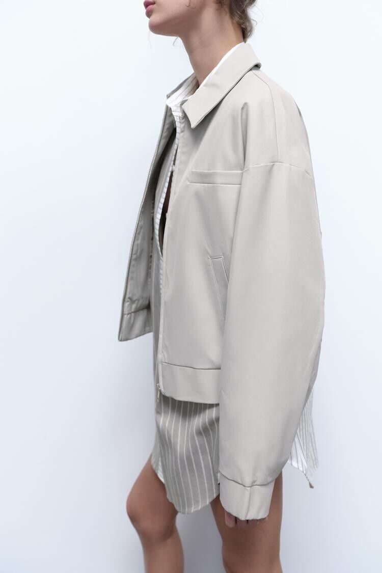 ZARA - Blouson - gris

clair