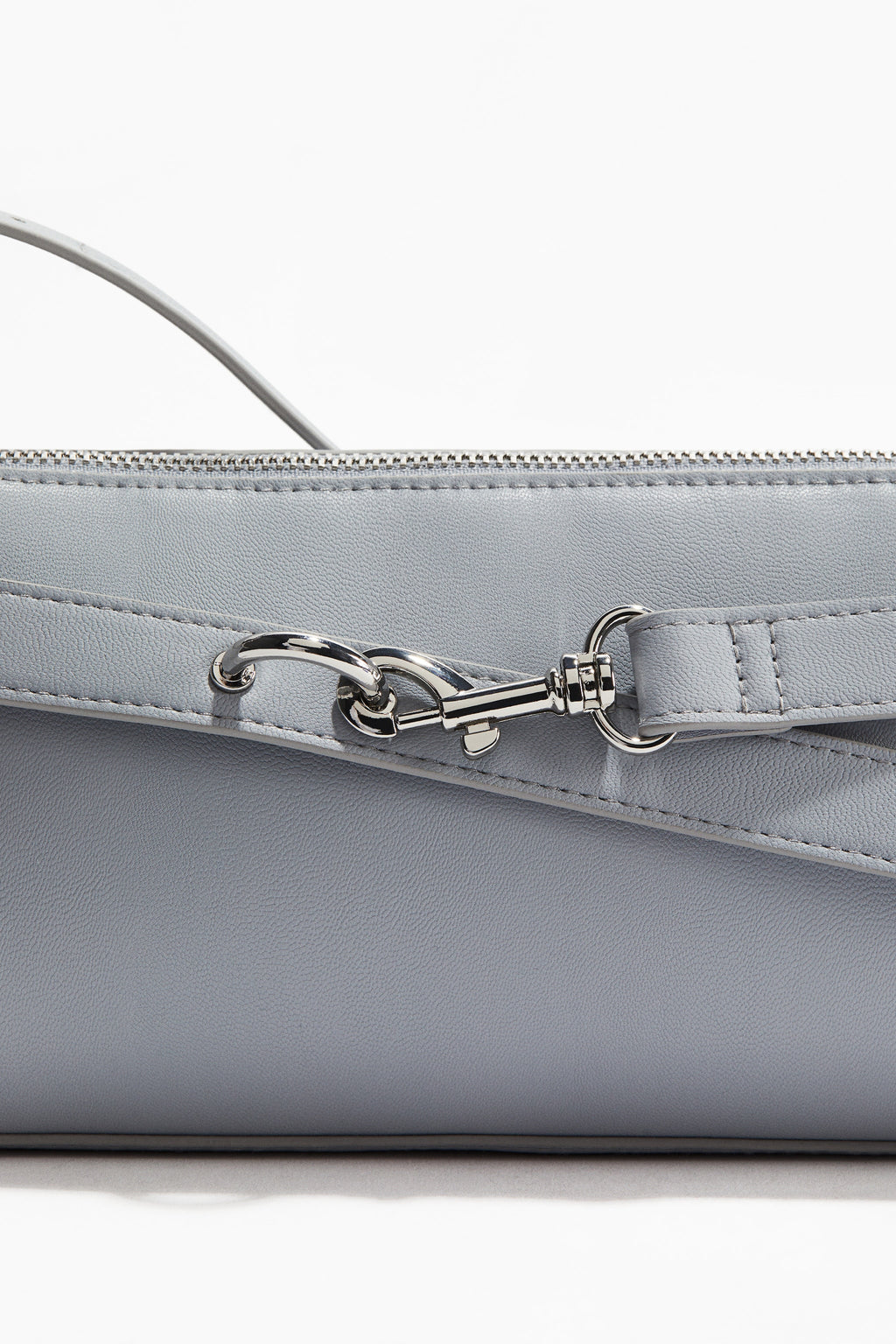 Sac rectangulaire bleu/gris -H&M