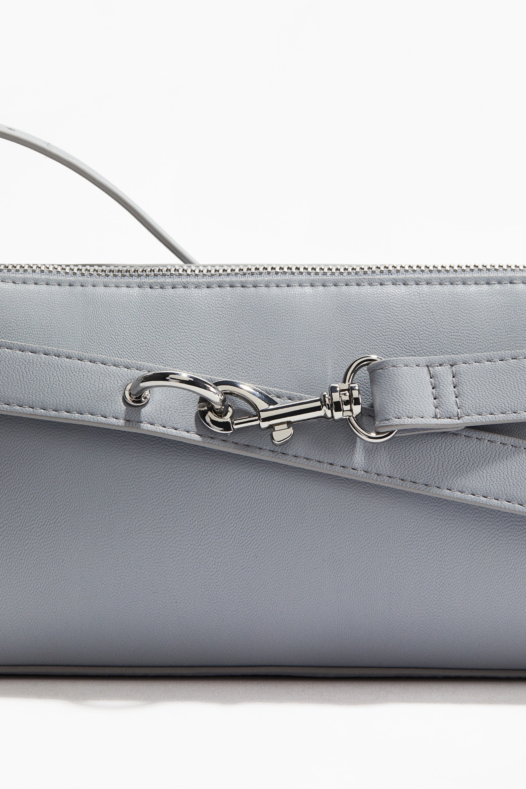 Sac rectangulaire bleu/gris -H&M