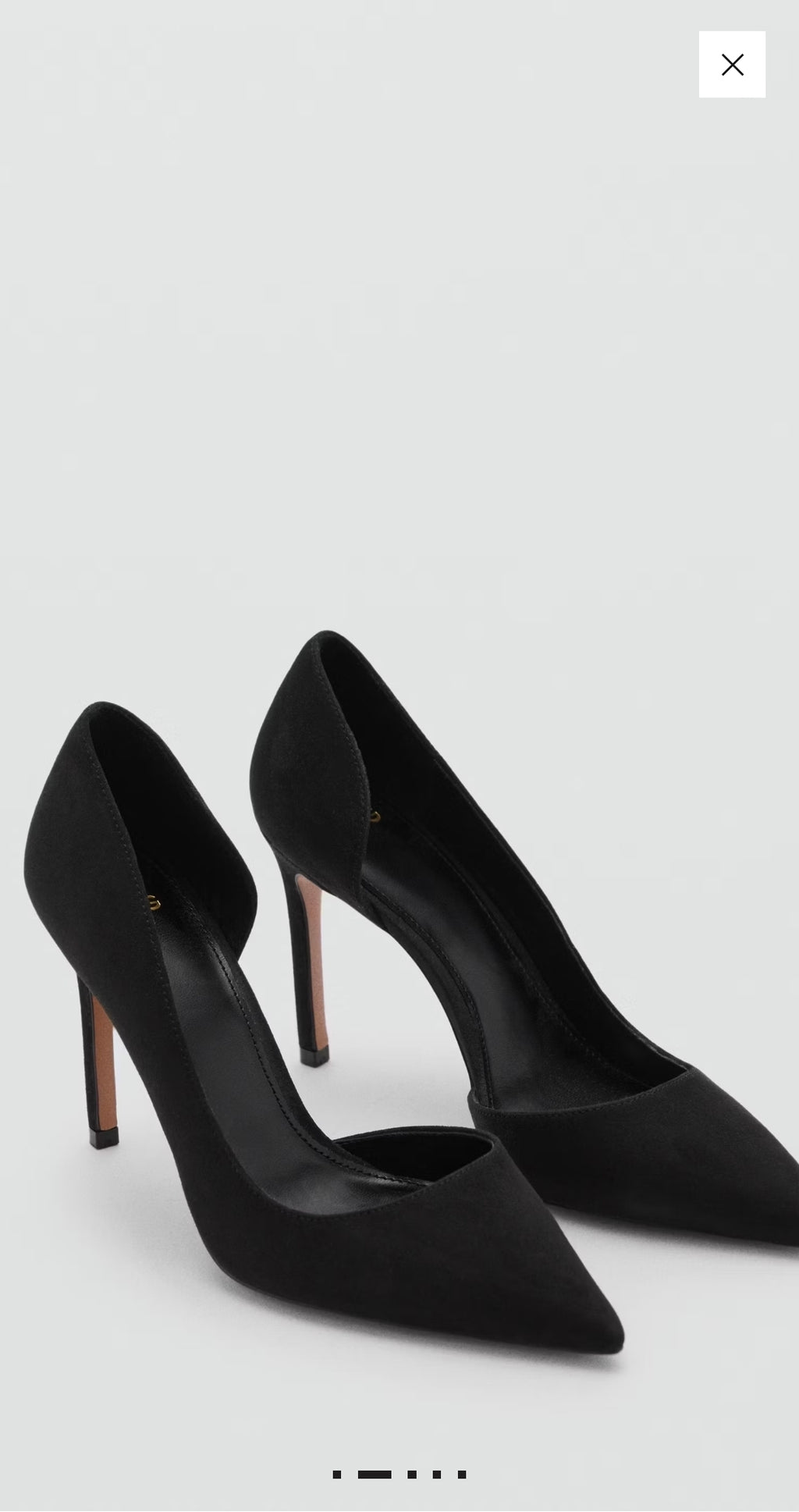 Chaussures talon MNG asymétriques