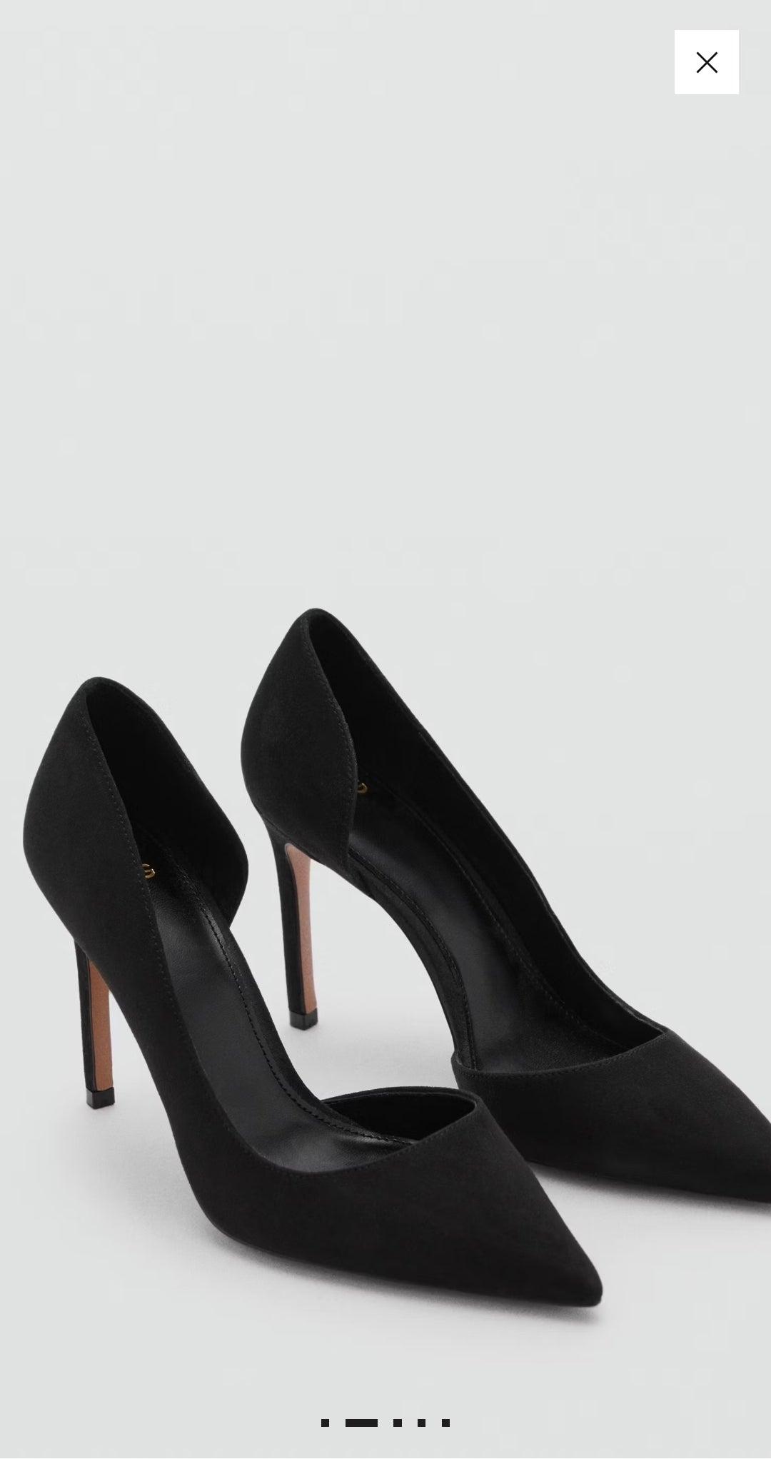 Chaussures talon MNG asymétriques