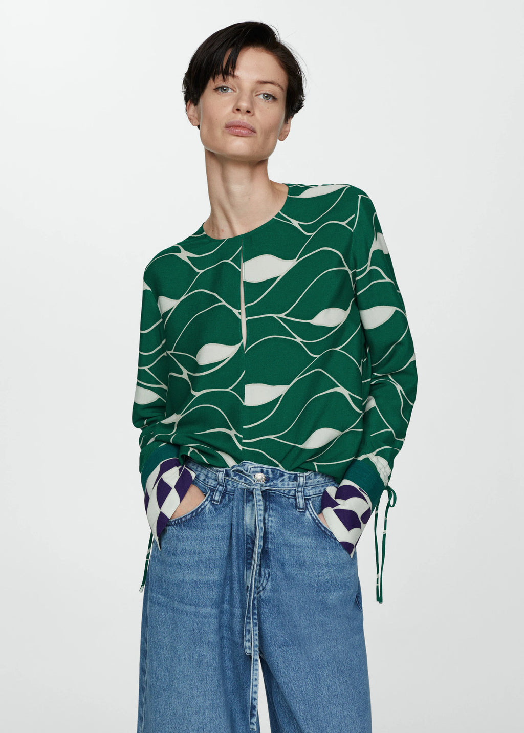 Blouse imprimé -Mango